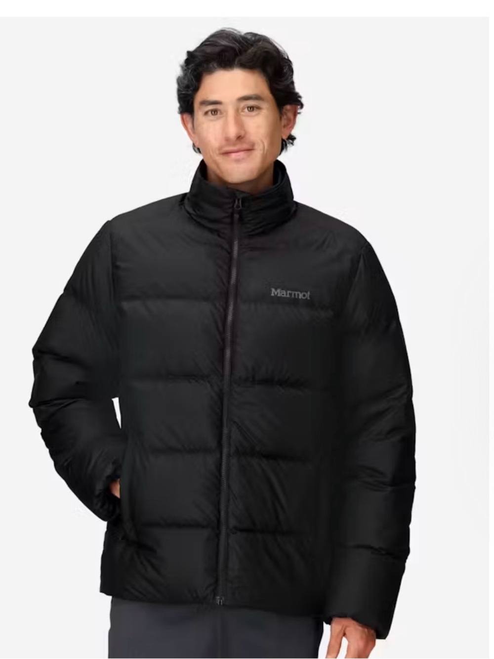 Marmot Men's Black Quilted Puffer Jacket